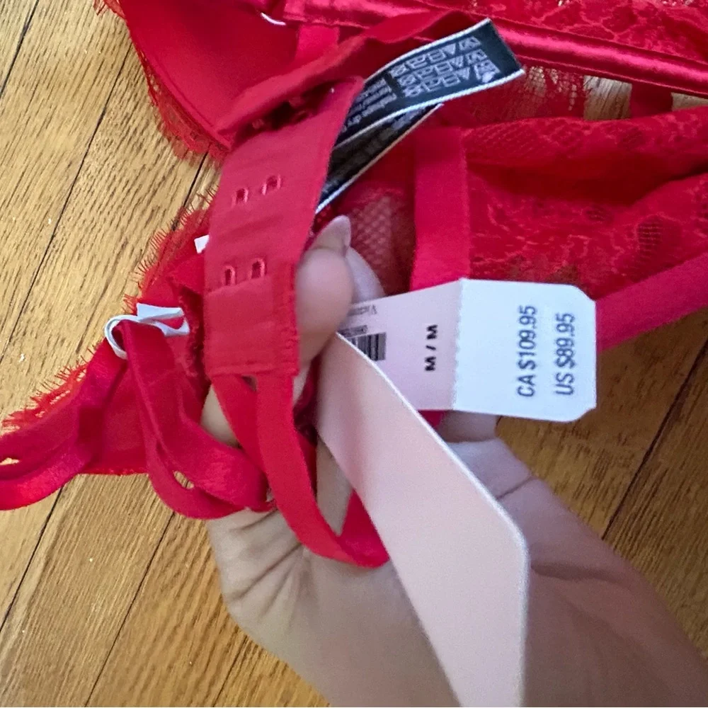 brand new victoria secret lingerie Medium Red Color Available